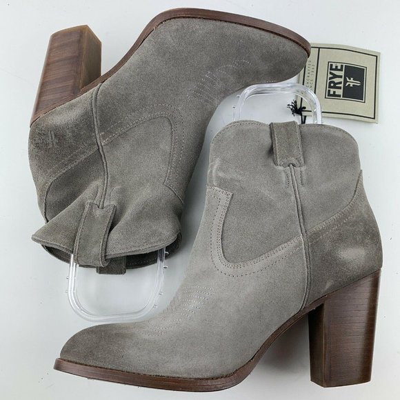 Womens Frye Boots Size 10 Ilana Short Dark Grey Oi - Picture 5 of 12